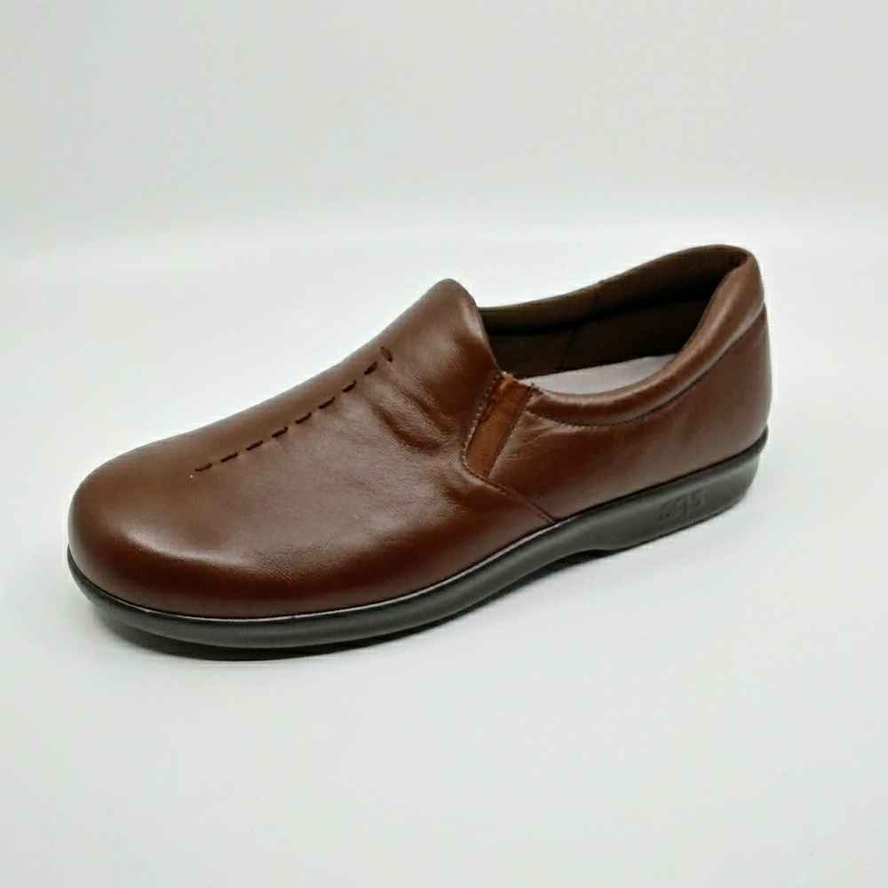 SAS Women's Viva Leather Slip On Comfort Shoes